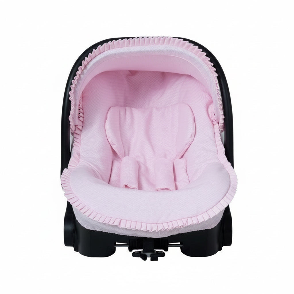 Lichtroze pique Doona cover