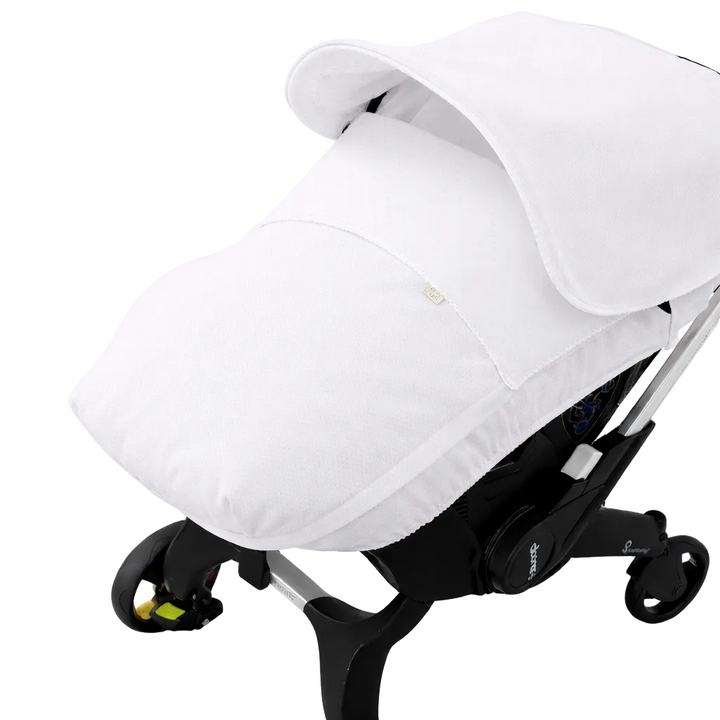 witte pluementi en pique katoenen donna cover 