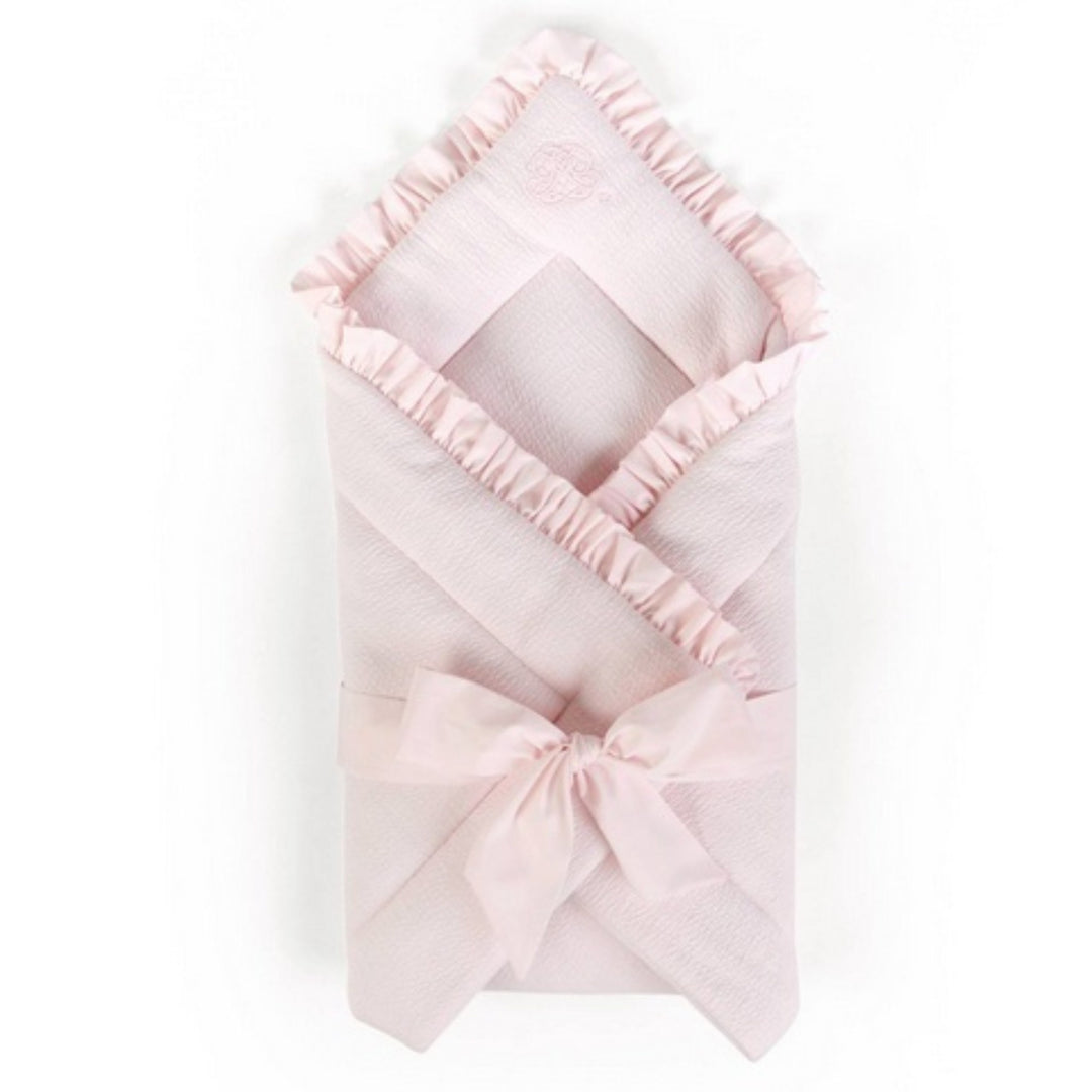 Wikkeldeken uit de Cotton Pink Collectie van Theophile et Patachou