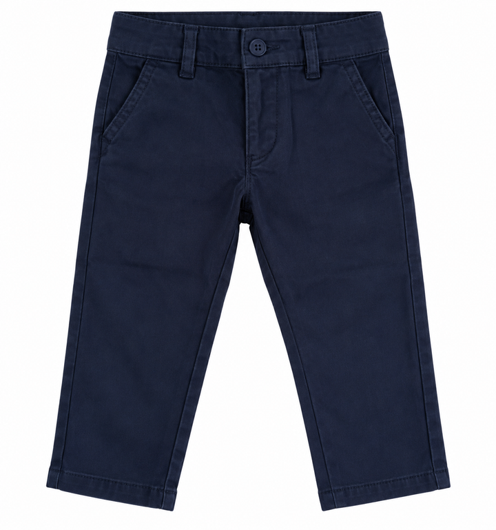 chino broek met zakjes in donkerblauw van dr. kid voorn jongens