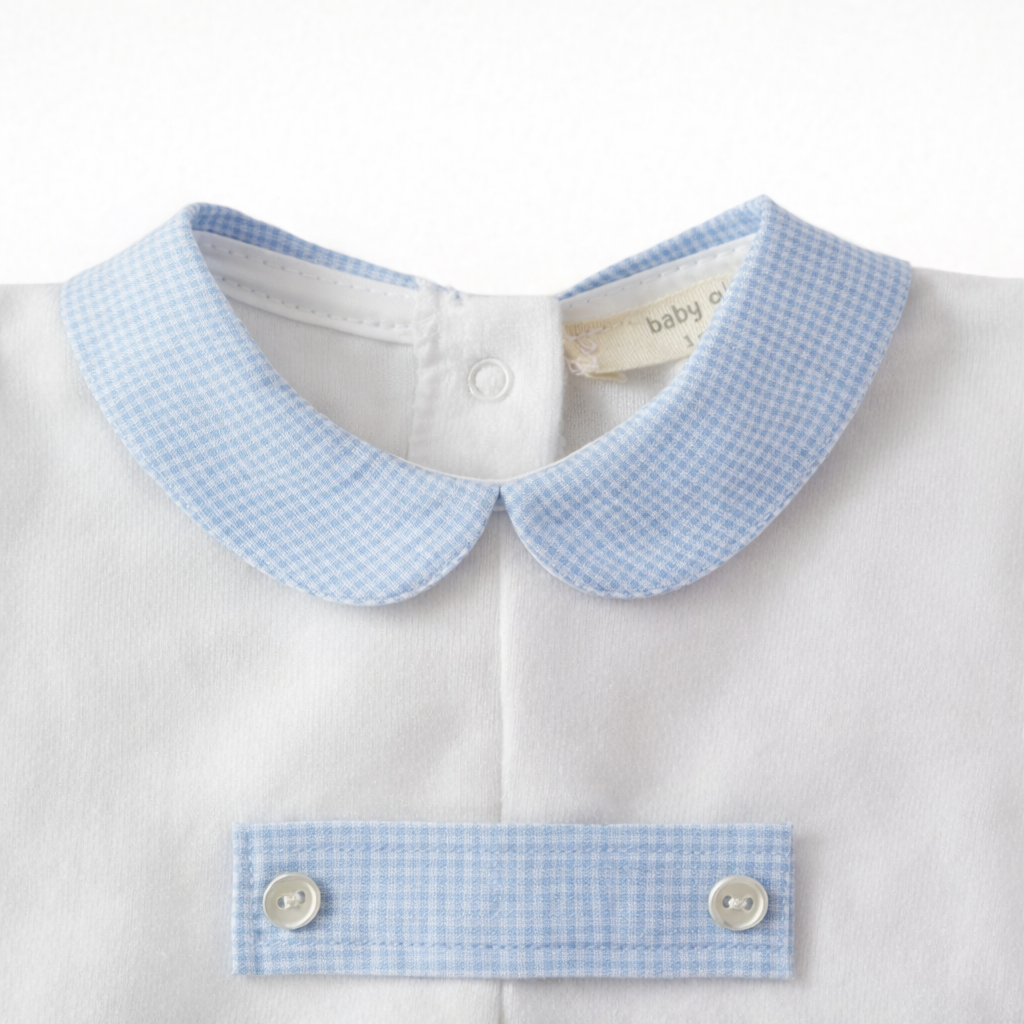 Babypakje ruit velours - Baby Gi