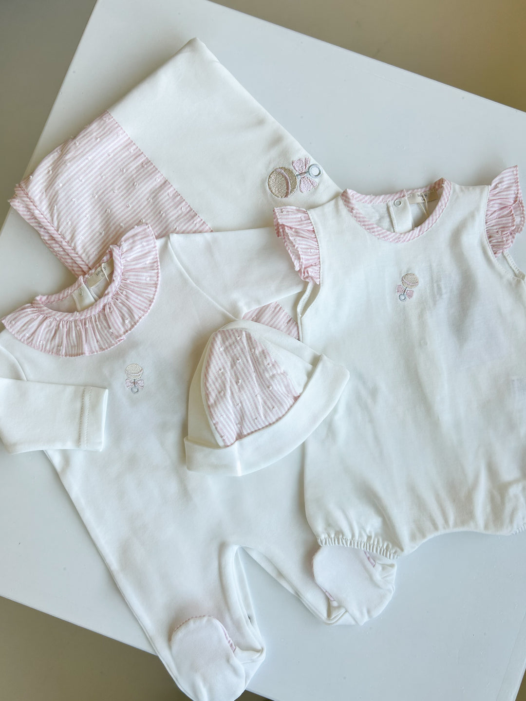 Babymutsje Streep plumenti - Baby Gi
