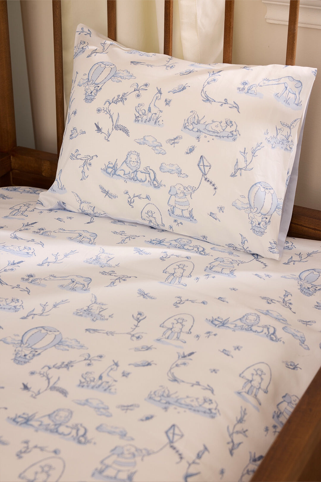 Atelier Babbi Toile de Jouy Onderlaken Set – 2-delig