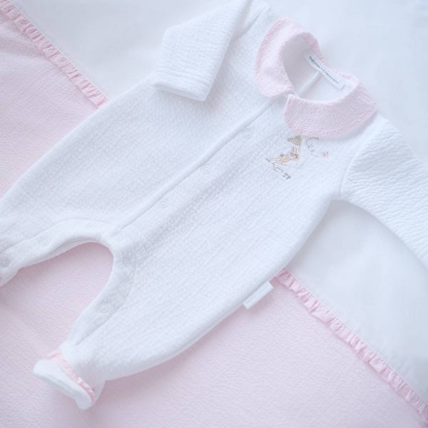Theophile et Patachou babypakje met kraag uit de Garden Party Collectie