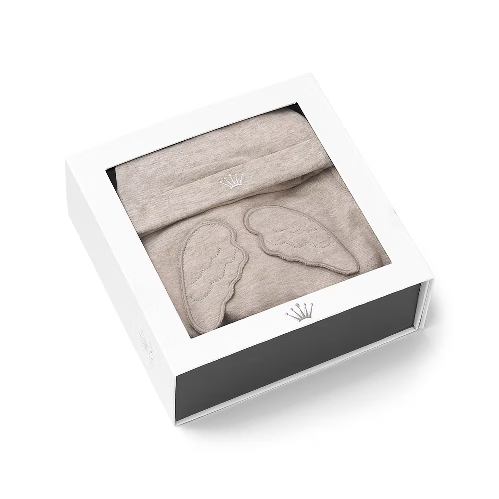 Geboorteset: Babypakje + Mutsje Angel Wings - First (My First Collection)