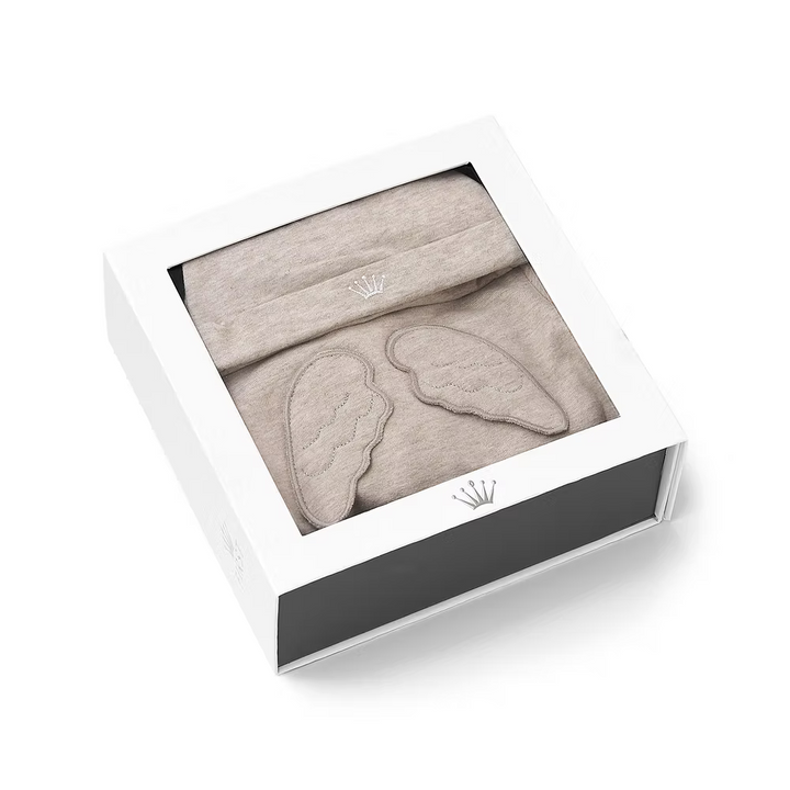 Geboorteset: Babypakje + Mutsje Angel Wings - First (My First Collection)