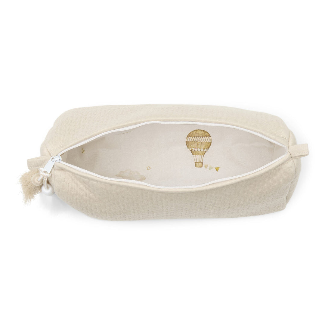 Binnenkant van de Little Voyager toilettas van het merk Poetree Kids 
