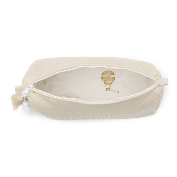 Binnenkant van de Little Voyager toilettas van het merk Poetree Kids 
