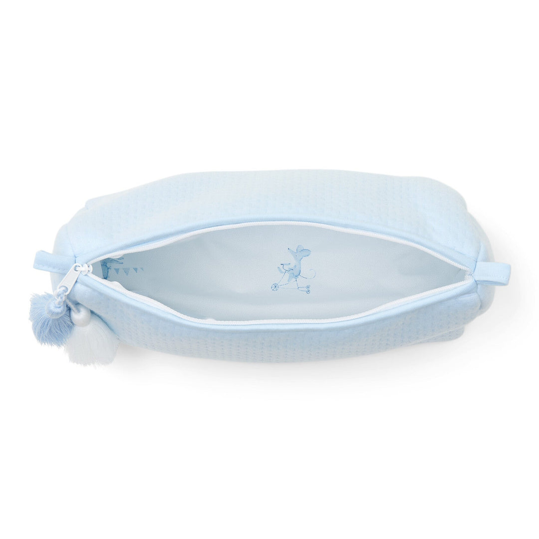 binnenkant toilettas blue dreams van het merk Poetree Kids 