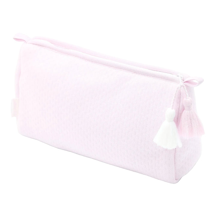 Jersey katoenen toilettas in lichtroze uit de Pink Dreams collectie van Poetree kids