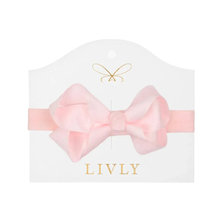 Haarband in lichtroze van LIVLY