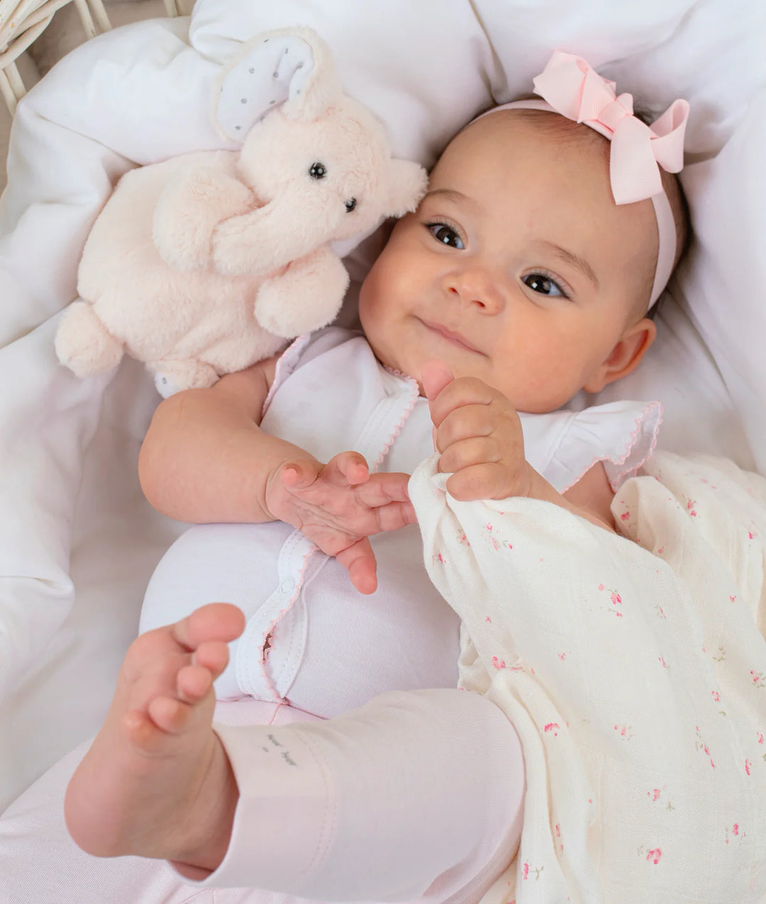 LIVLY haarband met strik bij baby meisje