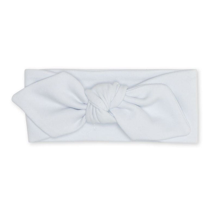 baby gi geknoopte haarband in wit