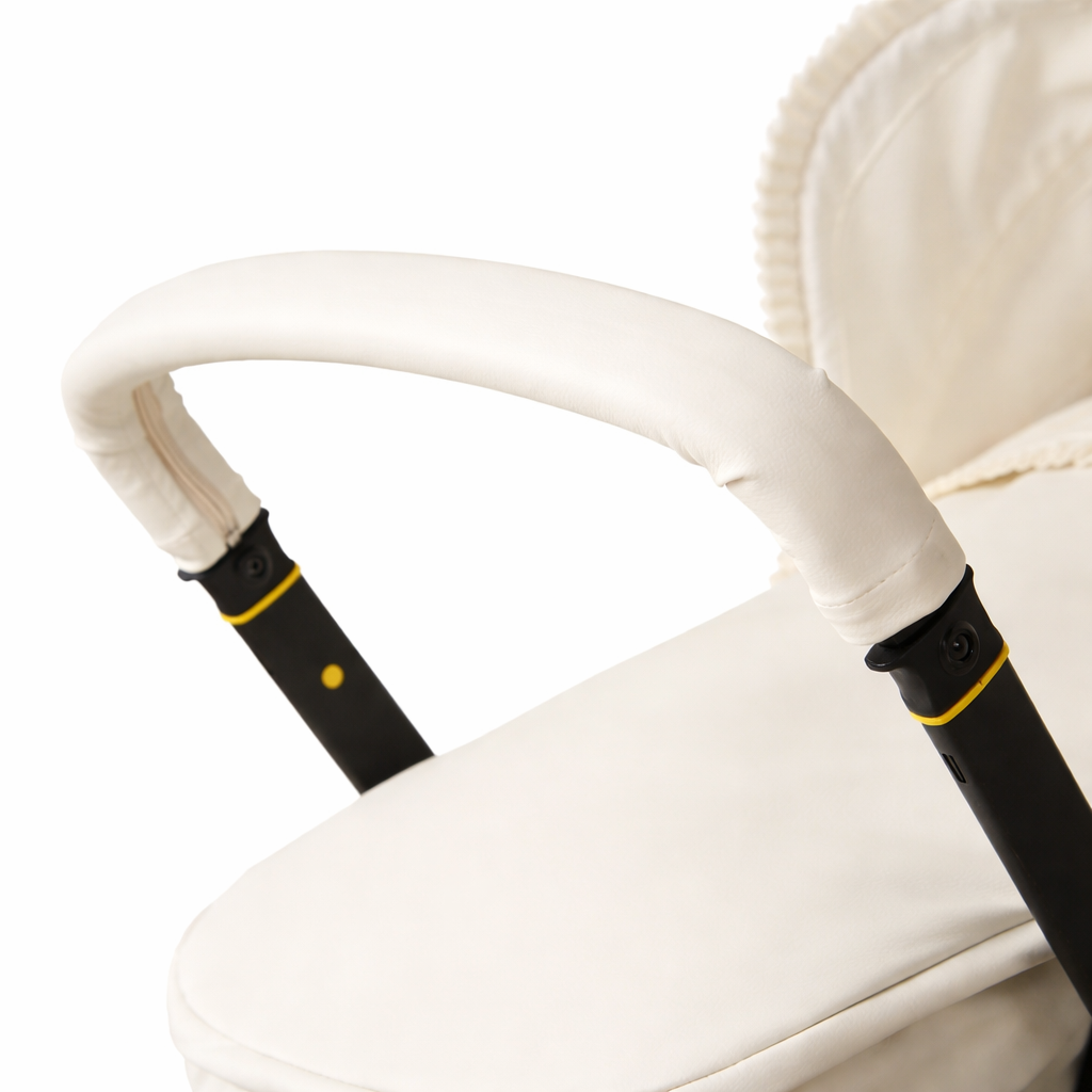 handvat voor kinderwagen in beige 
