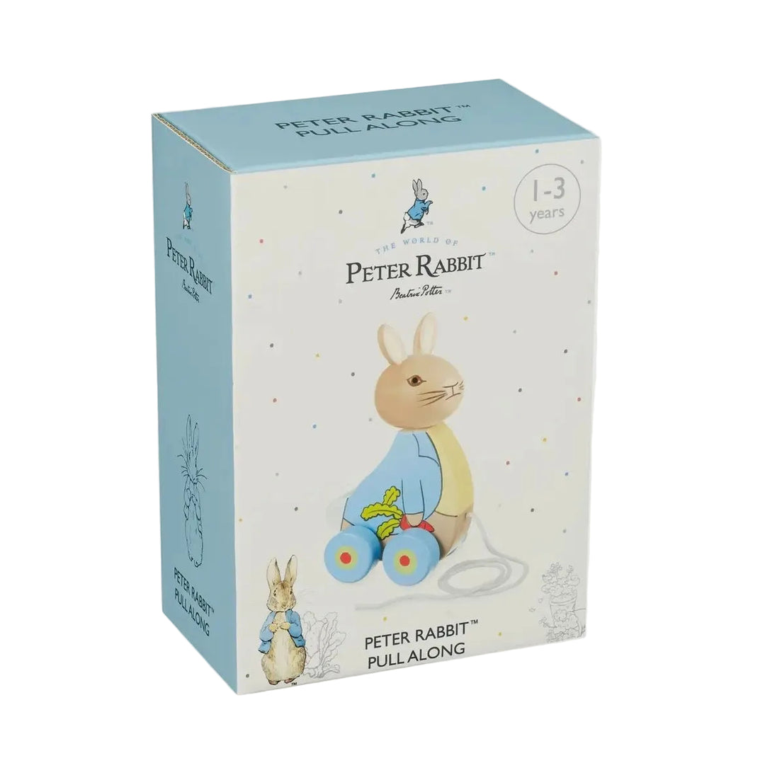 Verpakking van Peter Rabbit trekfiguur