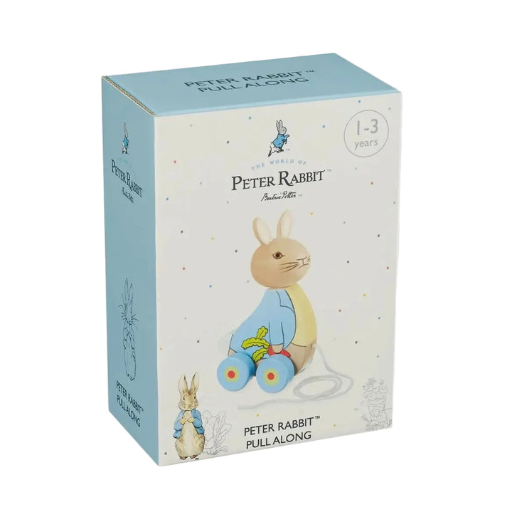 Verpakking van Peter Rabbit trekfiguur