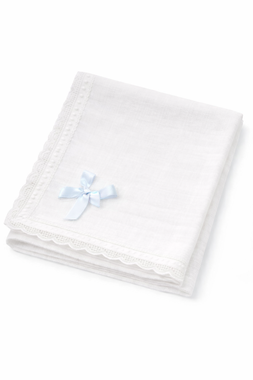 Hydrofiele doek met lichtblauwe strik van Babidu