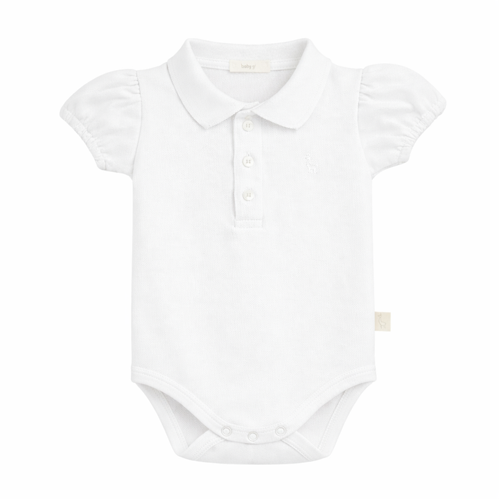 Romper polo pofmouwtjes  - Baby Gi