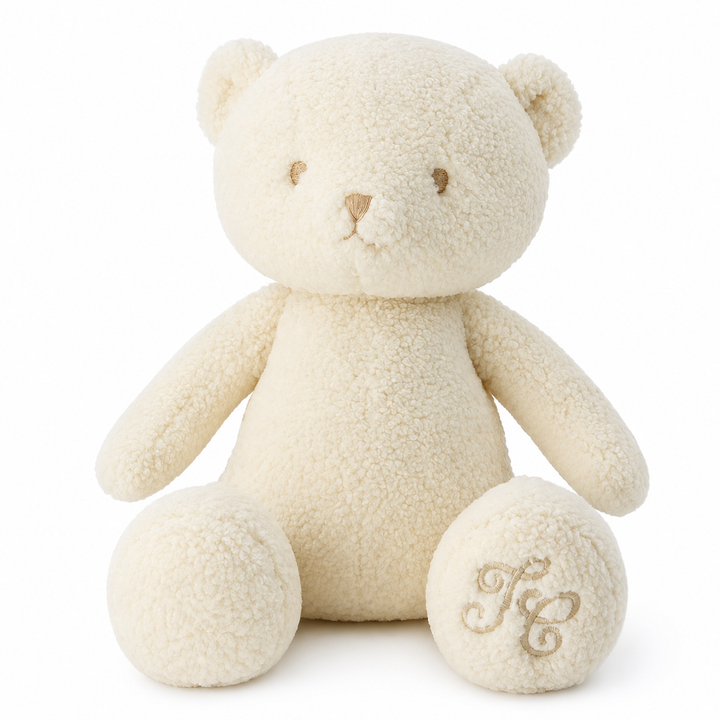 Tartine et Chocolat Gaston Teddybeer 25cm – Luxe Knuffel Beige
