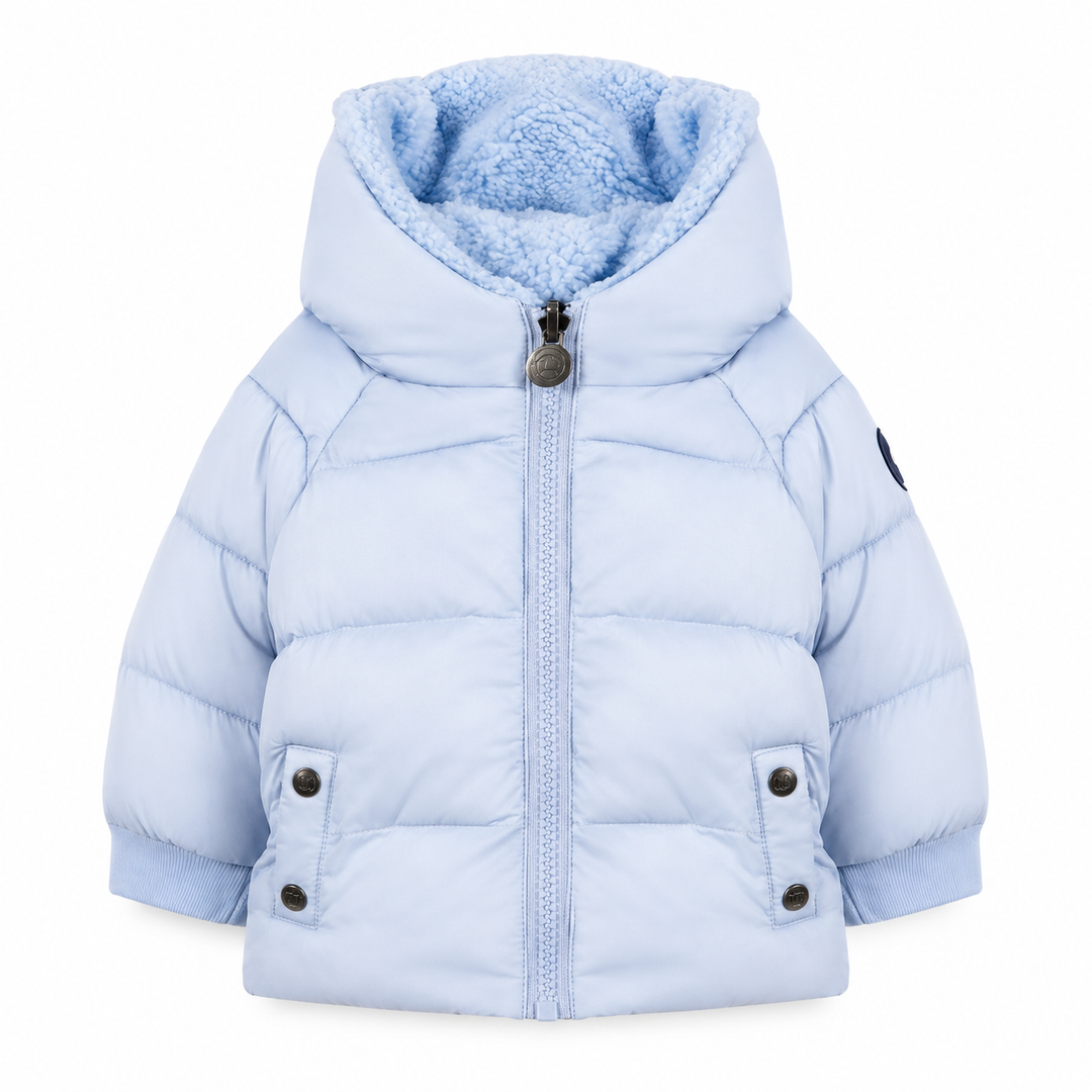 Tartine et Chocolat Reversible Winterjas Baby & Jongen – Lichtblauw