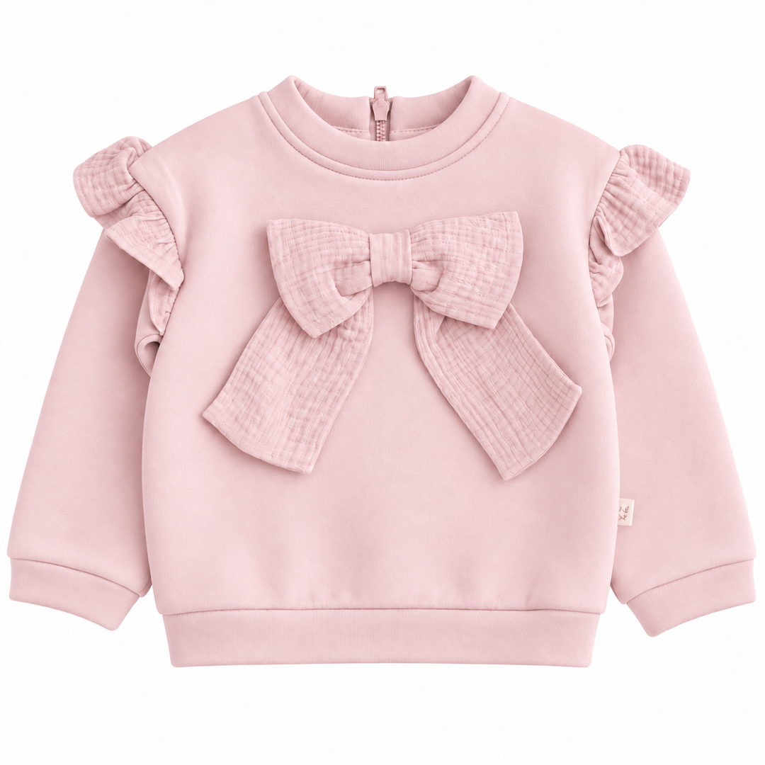 Martin Aranda Sweater met Strik & Ruches