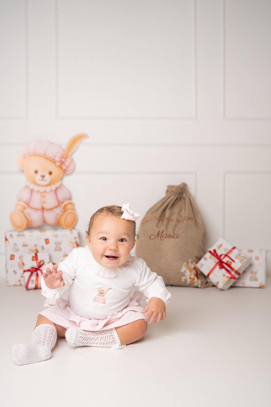 Little Mack Rib Bloomer met Ruches & Strik