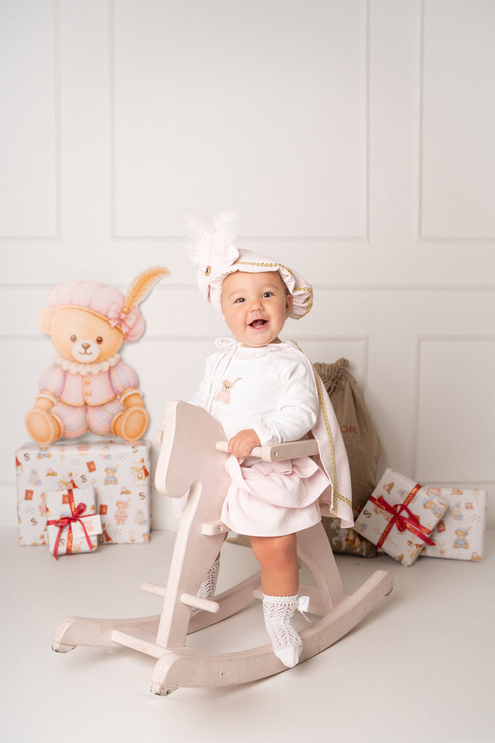 Little Mack Rib Bloomer met Ruches & Strik
