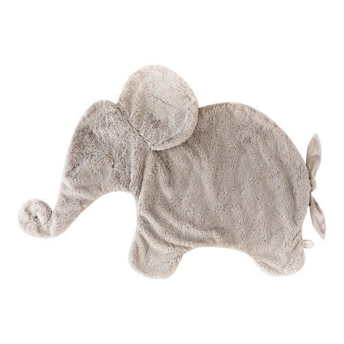 Knuffeldeken Oscar olifant XXL dimpel in taupe