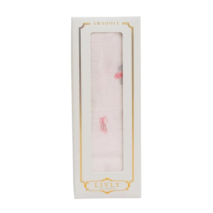 LIVLY Ballerina Swaddle Hydrofiele Doek – 120 x 120 cm