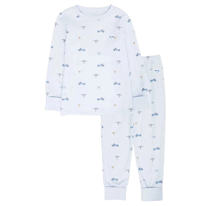 Livly classic car pyjama tweedelig 