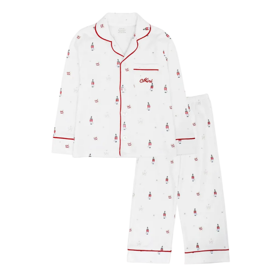 kerst pyjama met little soldiers van livly