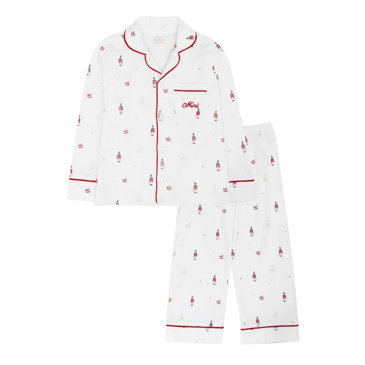 kerst pyjama met little soldiers van livly