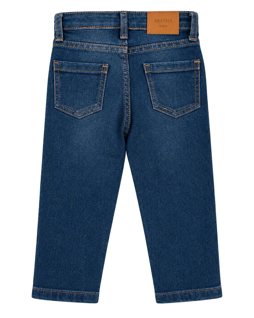 achterkant jean skinny blauw