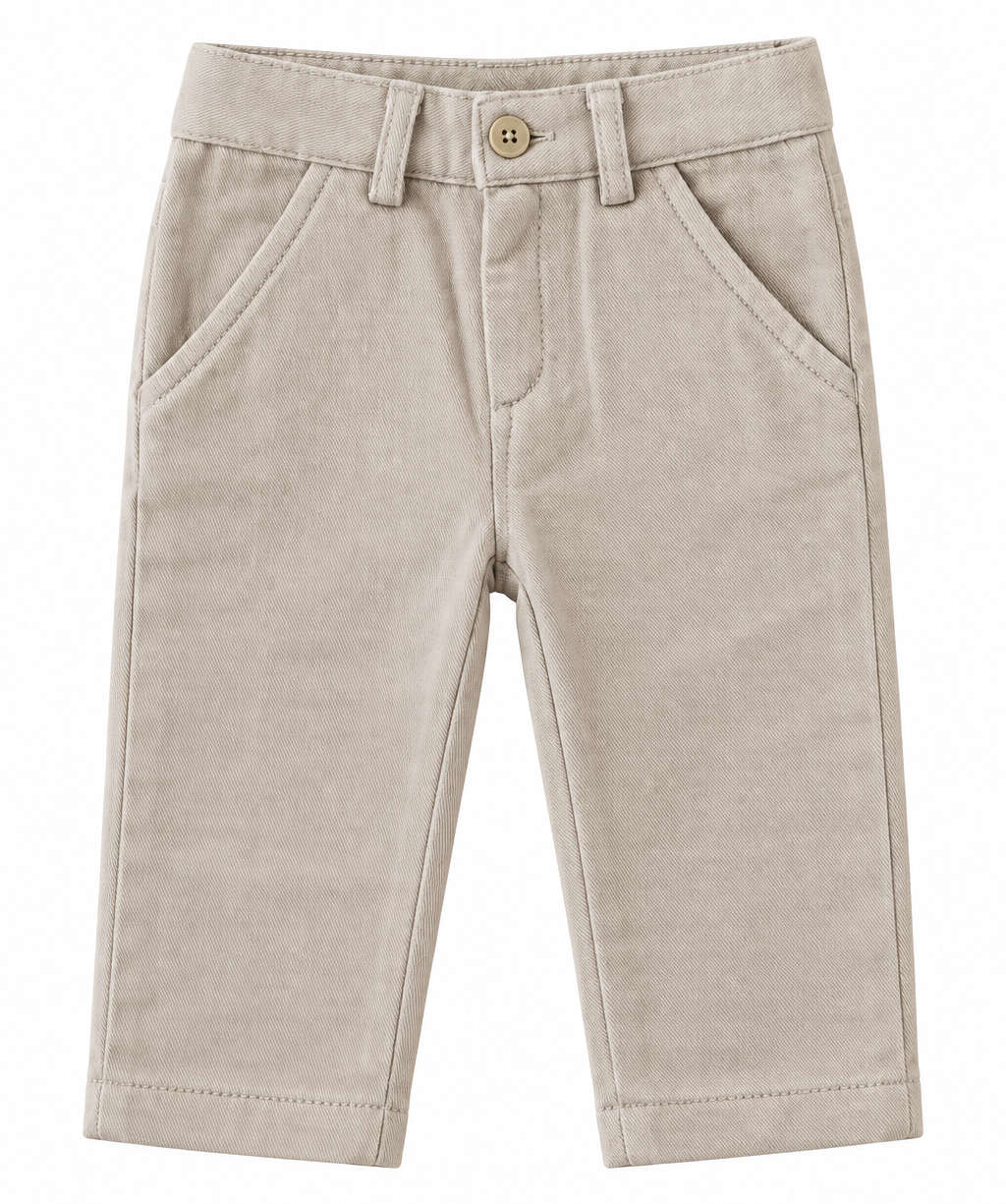 chino broekje luxe katoen gebreid 