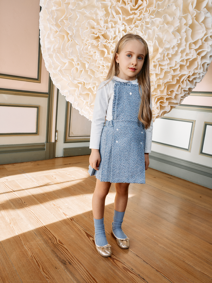 tweedelige set in tweed van Patachou 