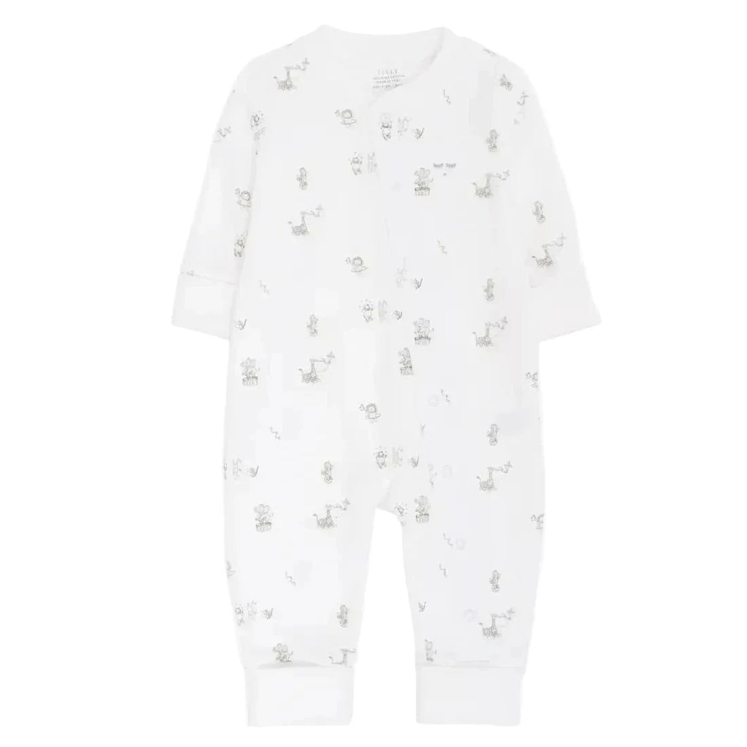 unisex babypyjama met dieren print van het merk LIVLY