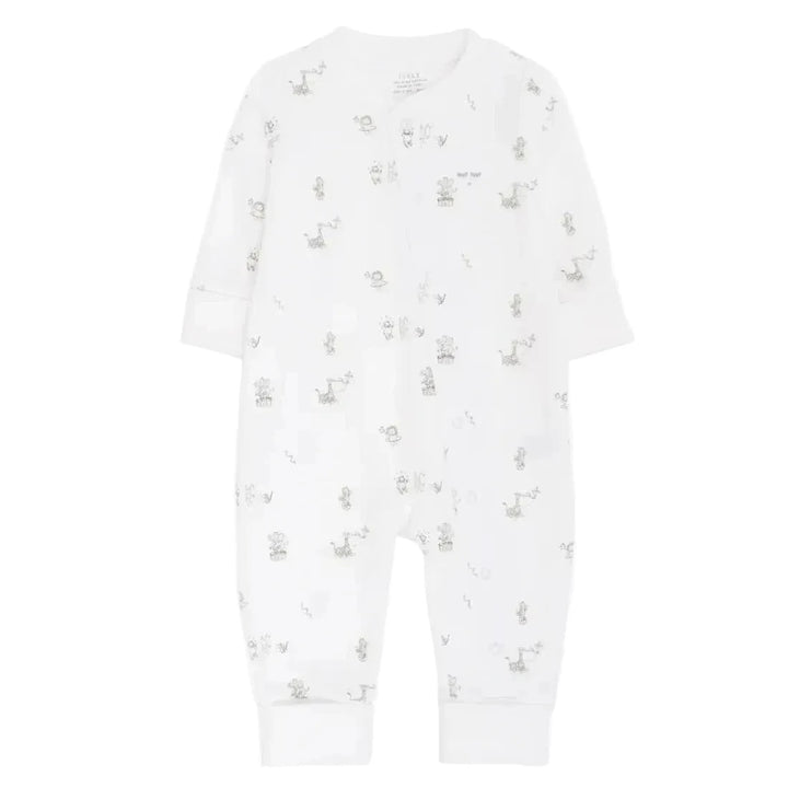 unisex babypyjama met dieren print van het merk LIVLY