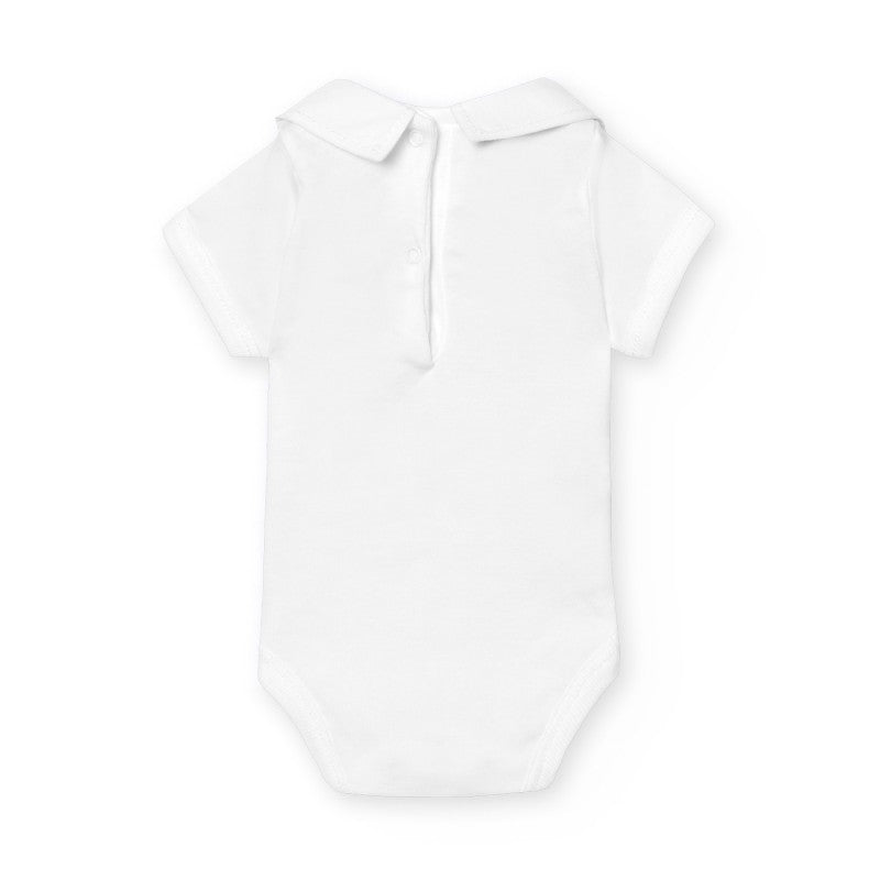 Romper punt kraagje (korte mouw) - Babidu