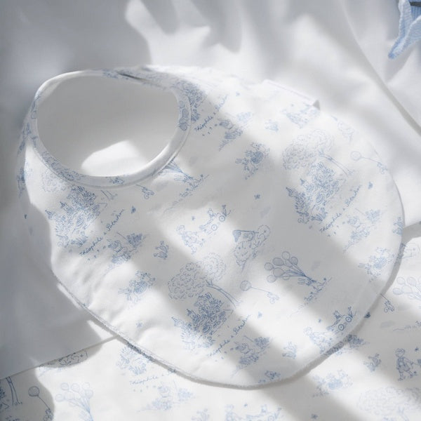 slabber met toile de jouy print van het merk Theophile et Patachou