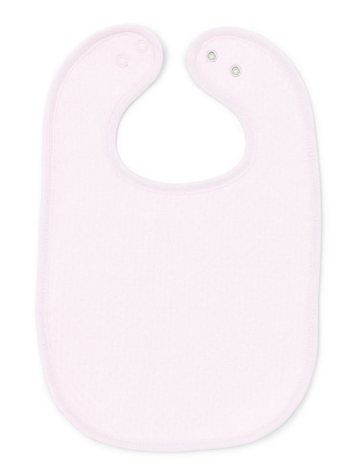 jersey katoen slabbetje in lichtroze pink dreams collectie Poetree kids
