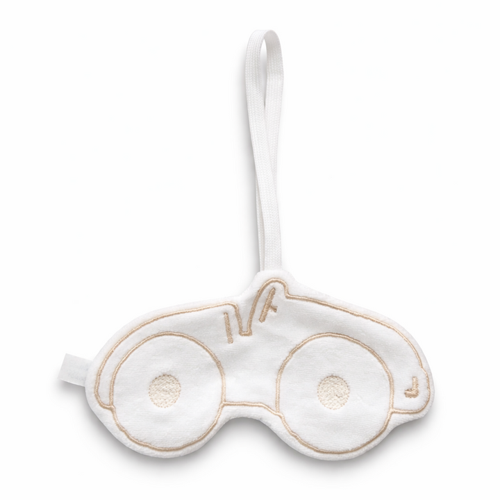 Speendoek classic car in beige Nicky velours