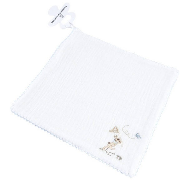 Tetra speendoek met borduring Theophile et Patachou