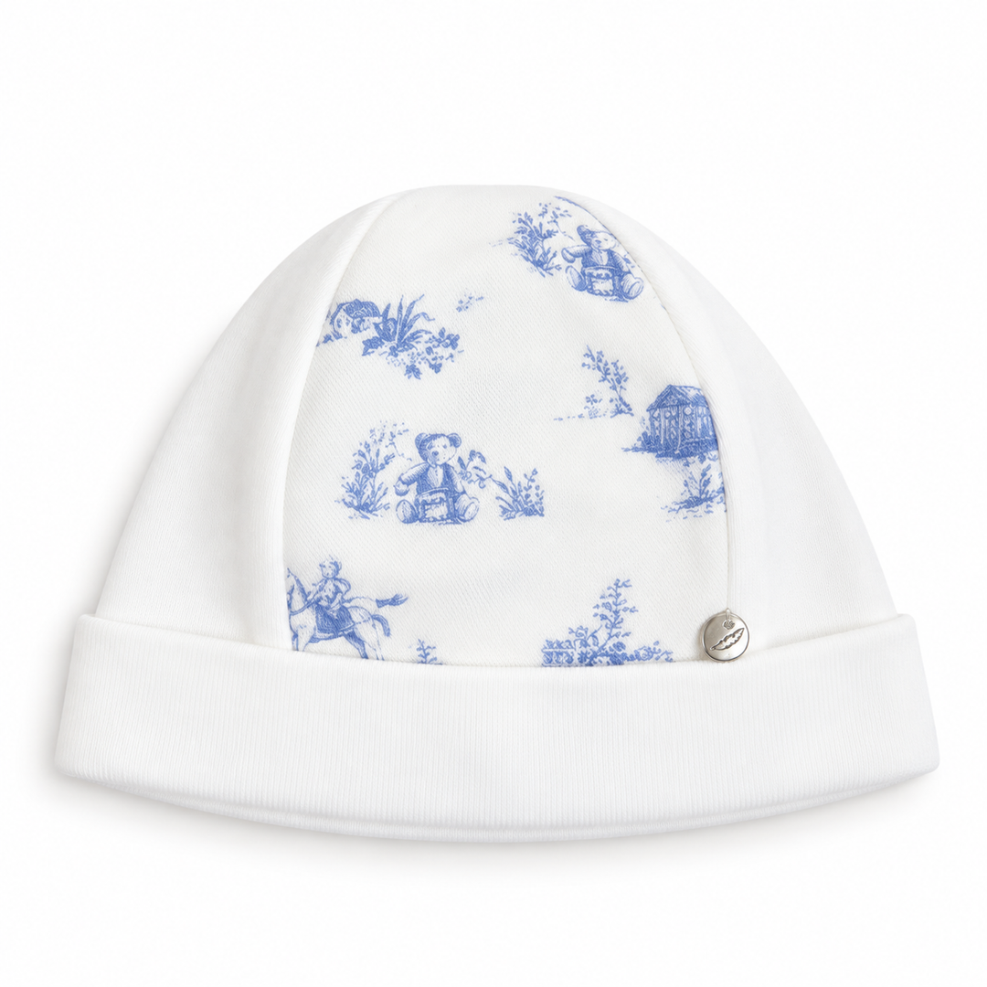 Pureté du Bébé mutsje Toile de Jouy beertjes