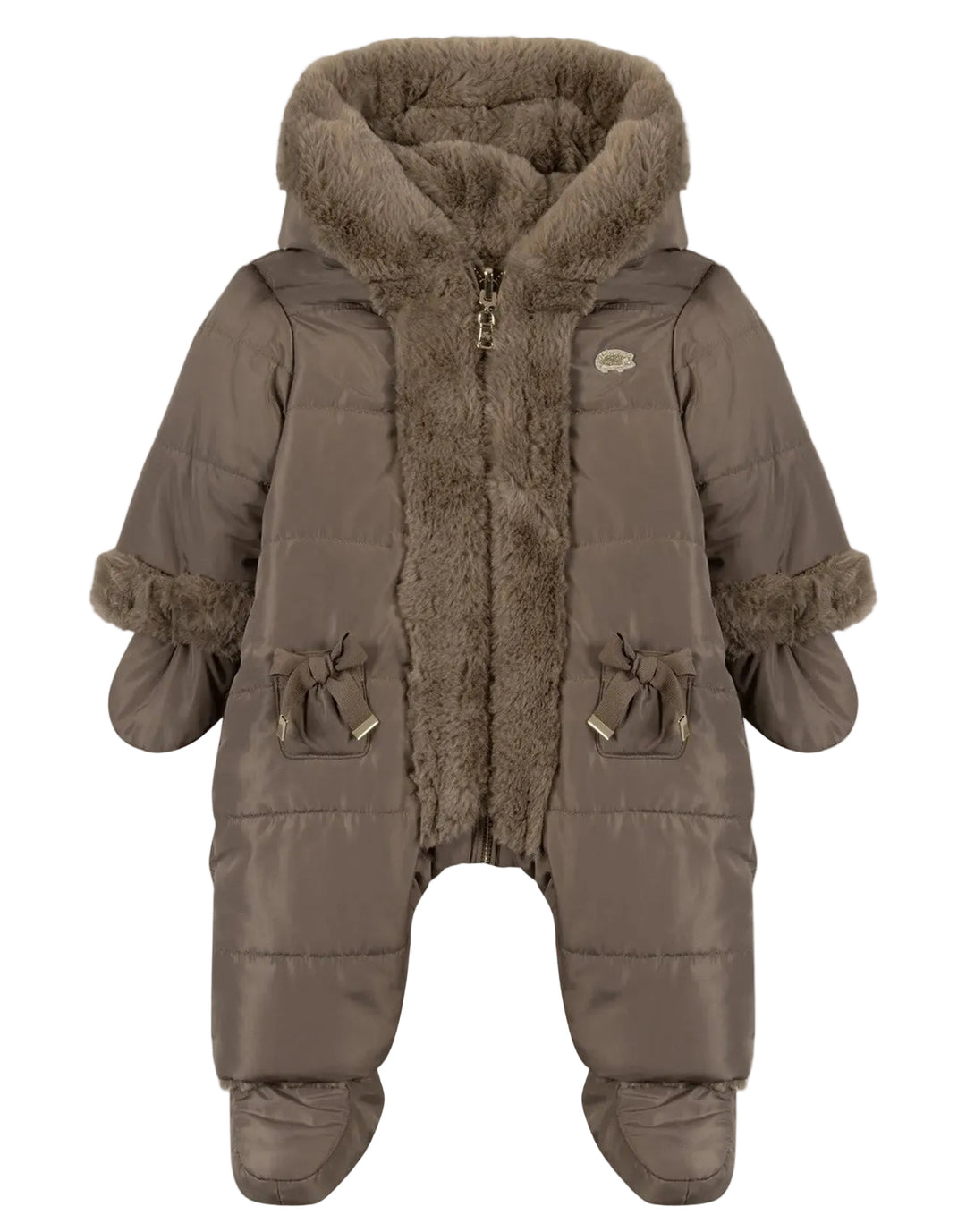 reversibel skipak in donkerbruin van tartine et chocolat