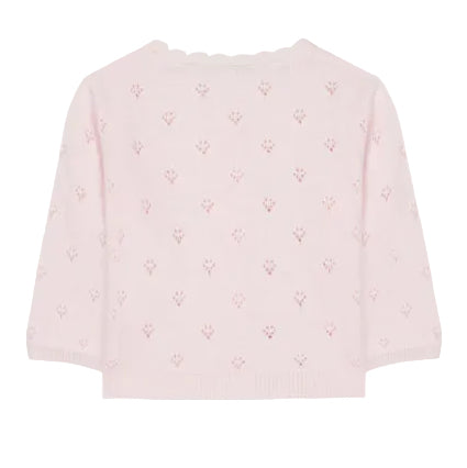 Tijdloos lichtroze jou vestje tartine et chocolat met knoopsluiting