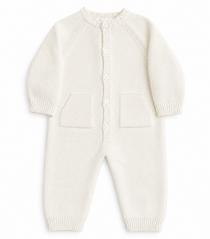 Baby pakje knit Wedoble beige