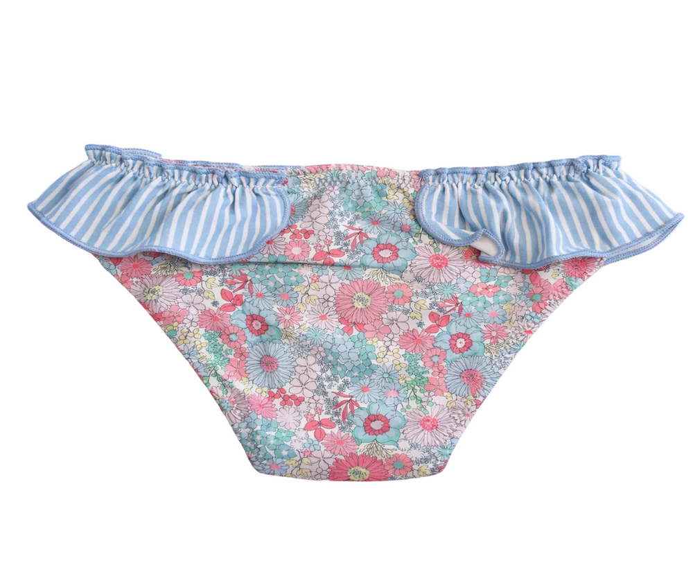 achterkant van bloemenprint bikini broekje  van Martin Aranda