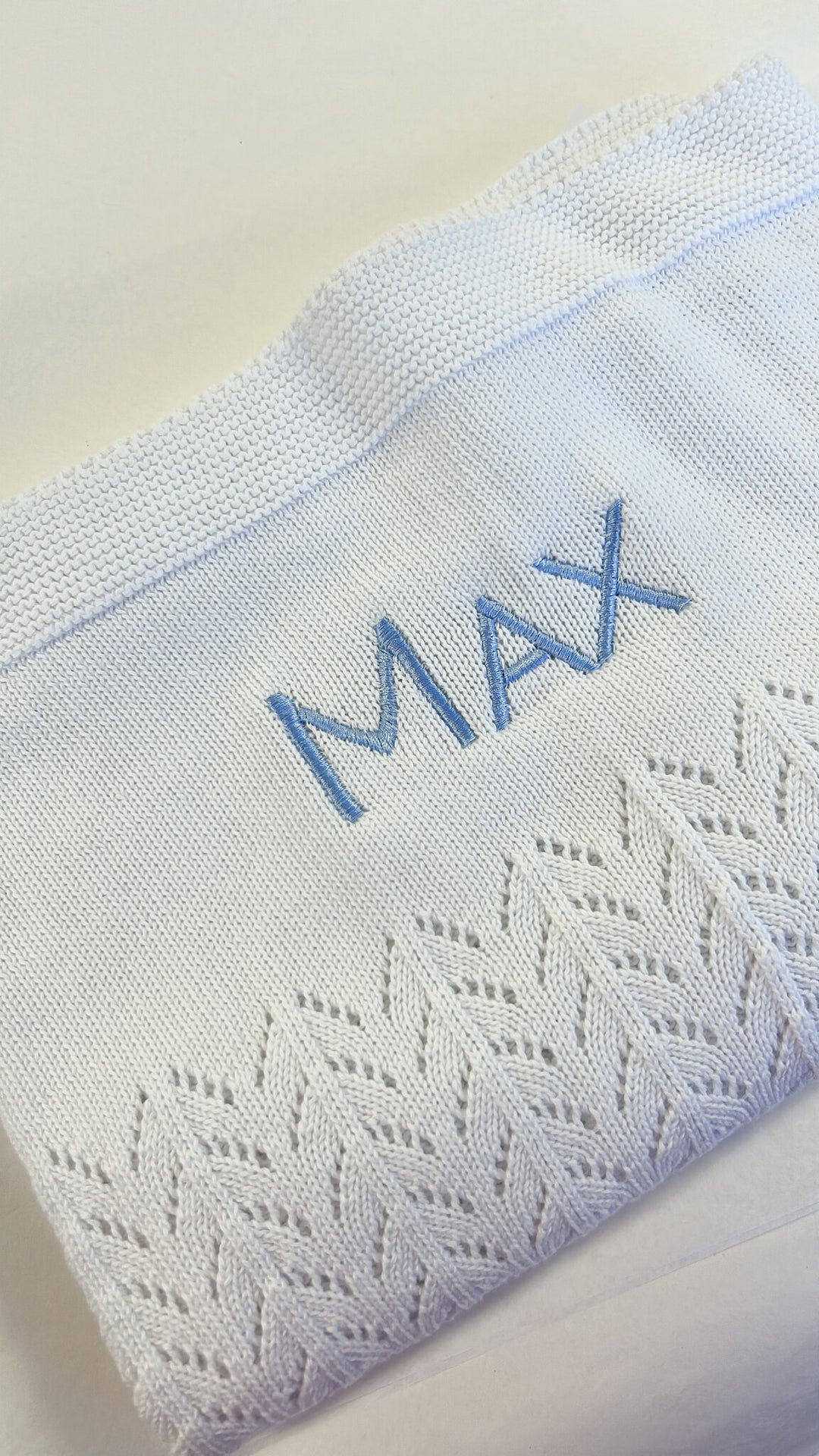 Deken Katoen Gebreid - Little Mack