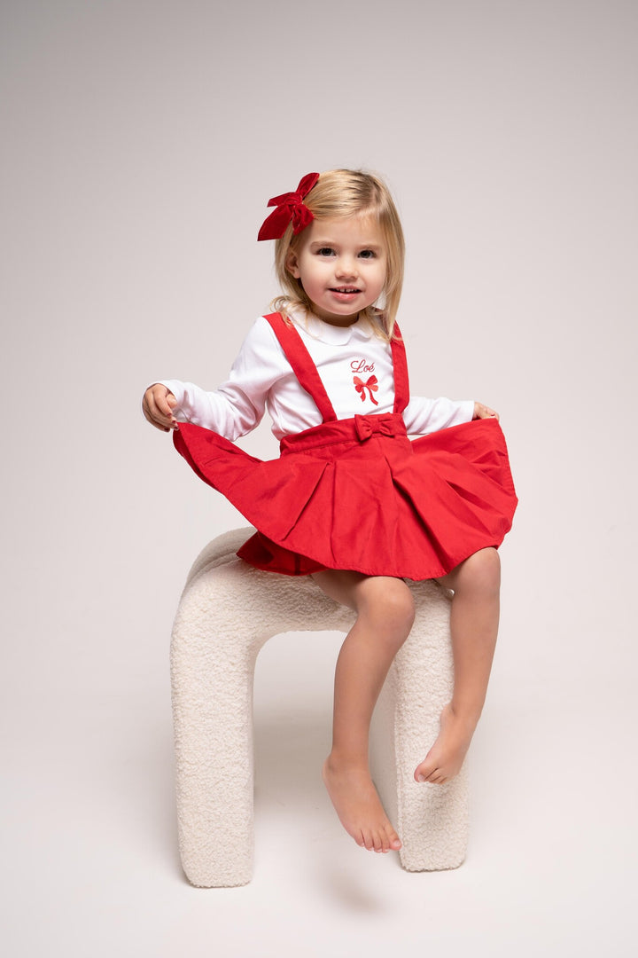 Rok plooi velours - Dr.Kid