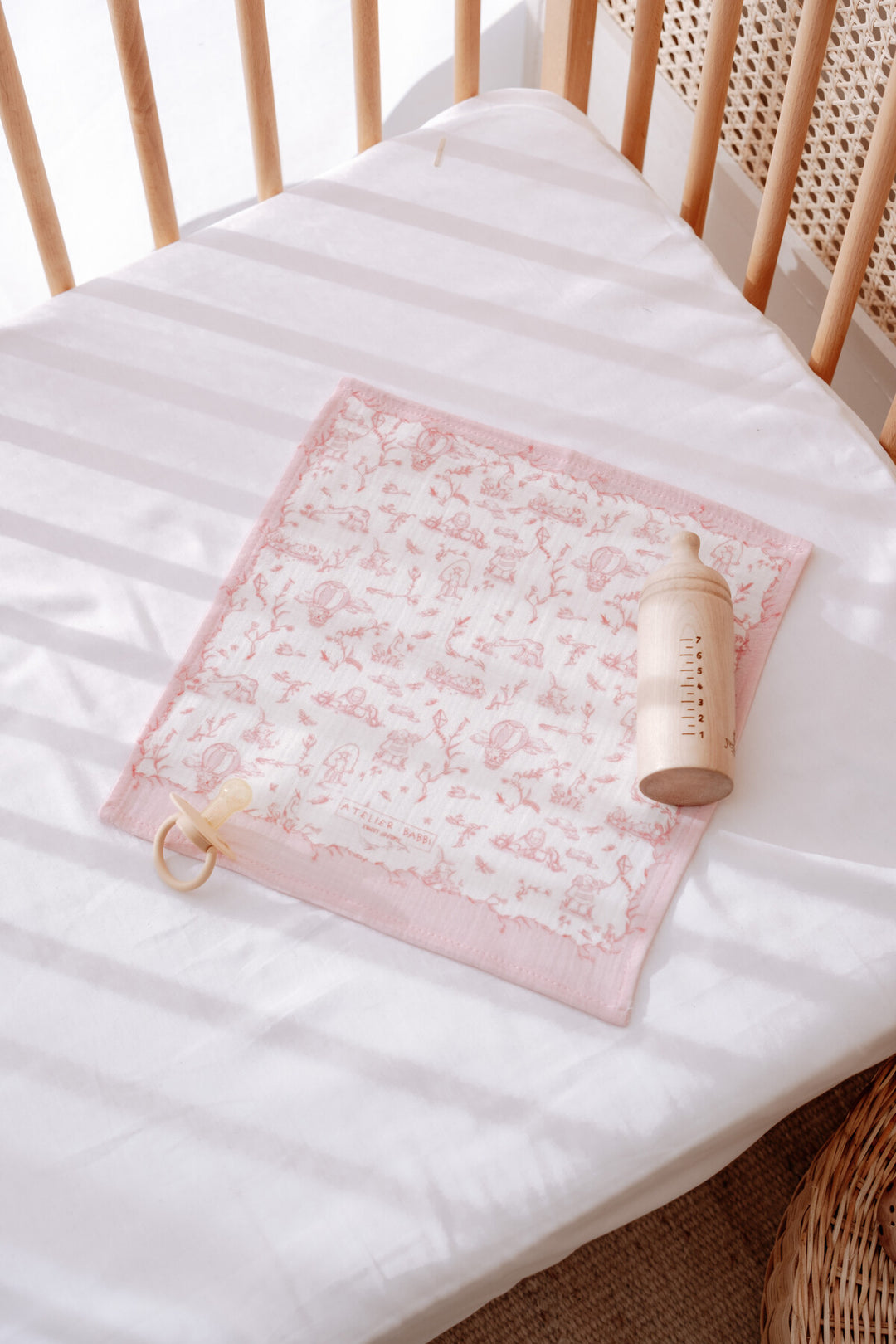 Atelier Babbi Toile de Jouy Hydrofiel Spuugdoekje 30x30 cm